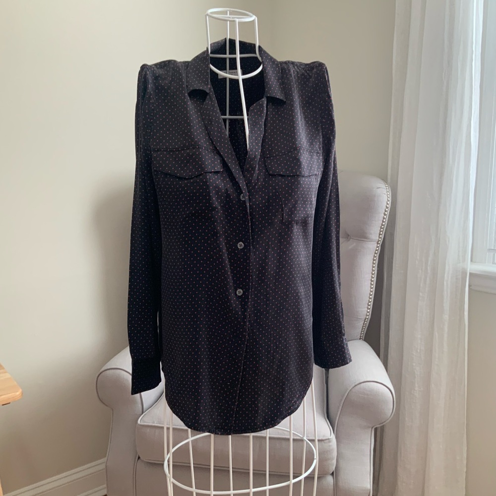 Silk shirt size S by Equipment.